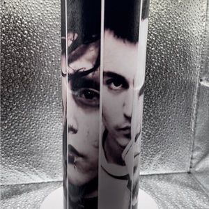 Johnny Depp 20 oz. Skinny Tumbler w/straw